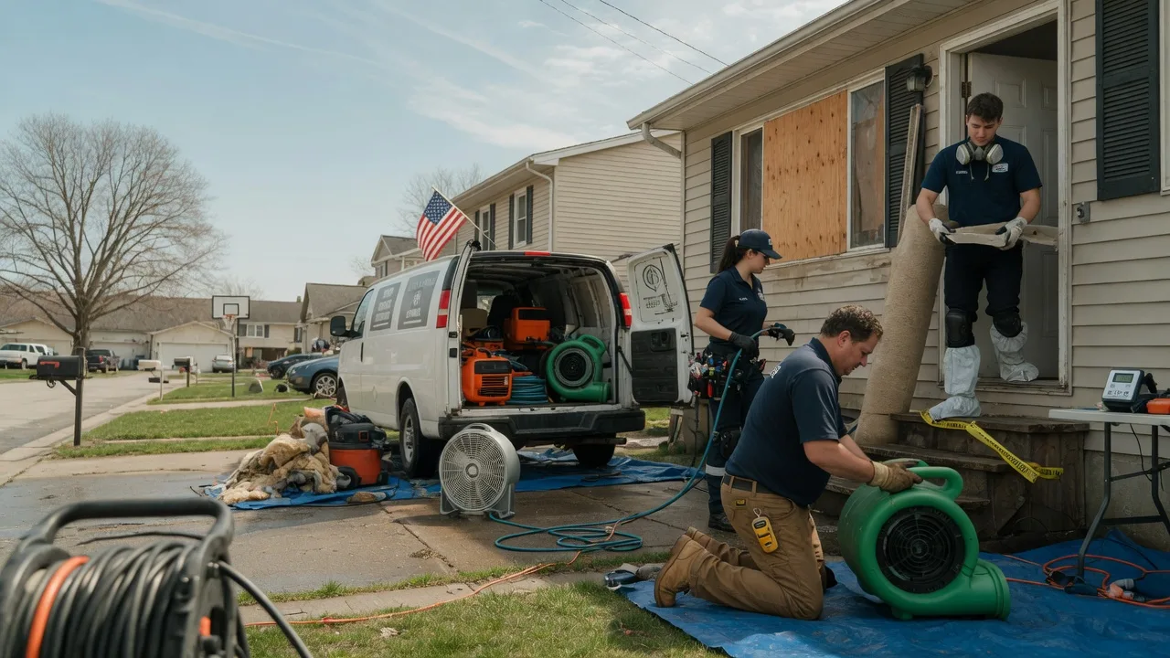 Water Damage Restoration in Hayes, VA near me
